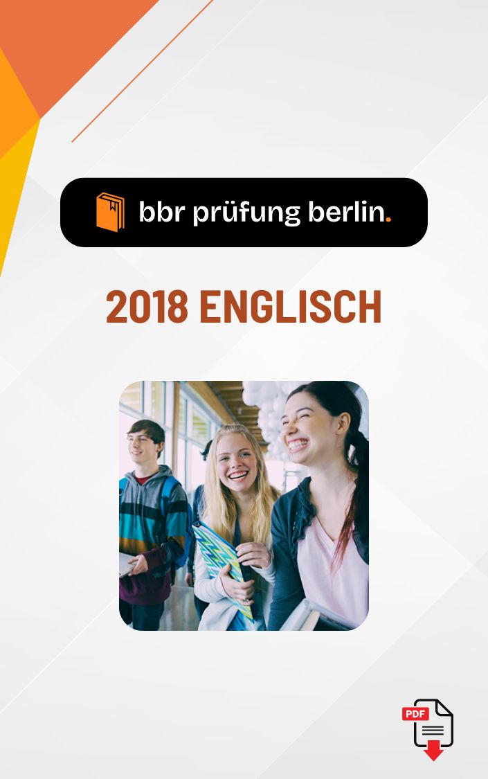 BBR Prüfung Berlin 2018 Englisch: Übungen und Aufgaben